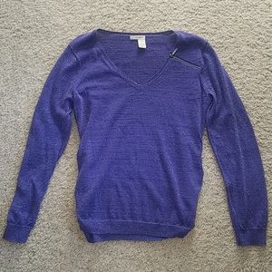 DKNY purple sweater. Medium